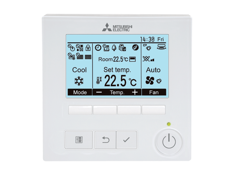 Telecomanda cu fir Deluxe – Mitsubishi Electric PAR-41MAA-J u2014 telecomandu0103