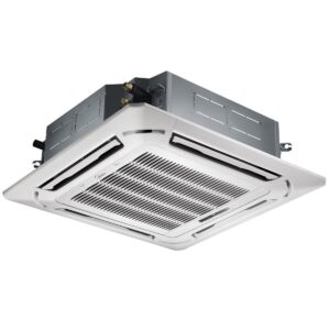 Caseta de tavan 60x60 Midea Breezeless+ Roundflow MCD1 - vedere de ansamblu corp si panou