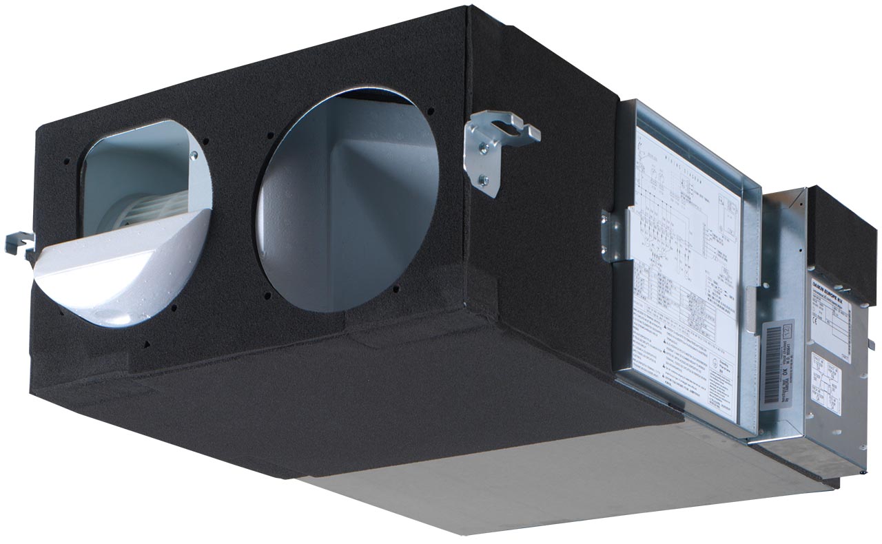 pmc-vam150-250fc9 Recuperator de caldura entalpic Daikin VAM150FCVE9 - 150 m³/h - imagine 1