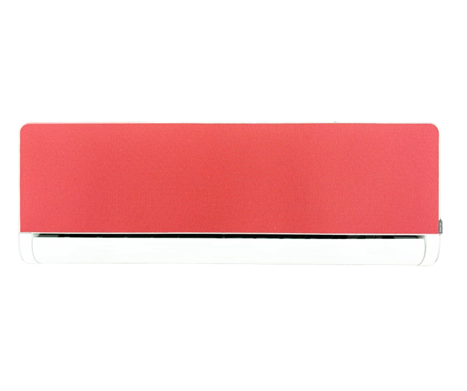 Panou frontal textil Fisher Art – roșu coral pe unitate Panou frontal textil Fisher Art – roșu coral pe unitate