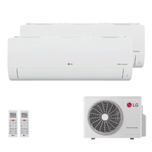 Aer condiționat multisplit LG DUALCOOL Special E 2 unități 2×9000 BTU (2× EZ09CYN + MU2R15)