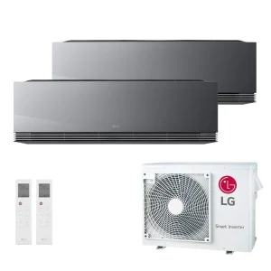 Aer condiționat multisplit LG ARTCOOL AI Air Mirror 2 unități 2×12000 BTU (2× AA12SP + MU4R25)
