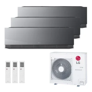 Aer condiționat multisplit LG ARTCOOL AI Air Mirror 3 unități 3×9000 BTU (3× AA09SP + MU4R27)