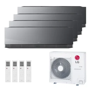 Aer condiționat multisplit LG ARTCOOL AI Air Mirror 4 unități 4×12000 BTU (4× AA12SP + MU5R30)