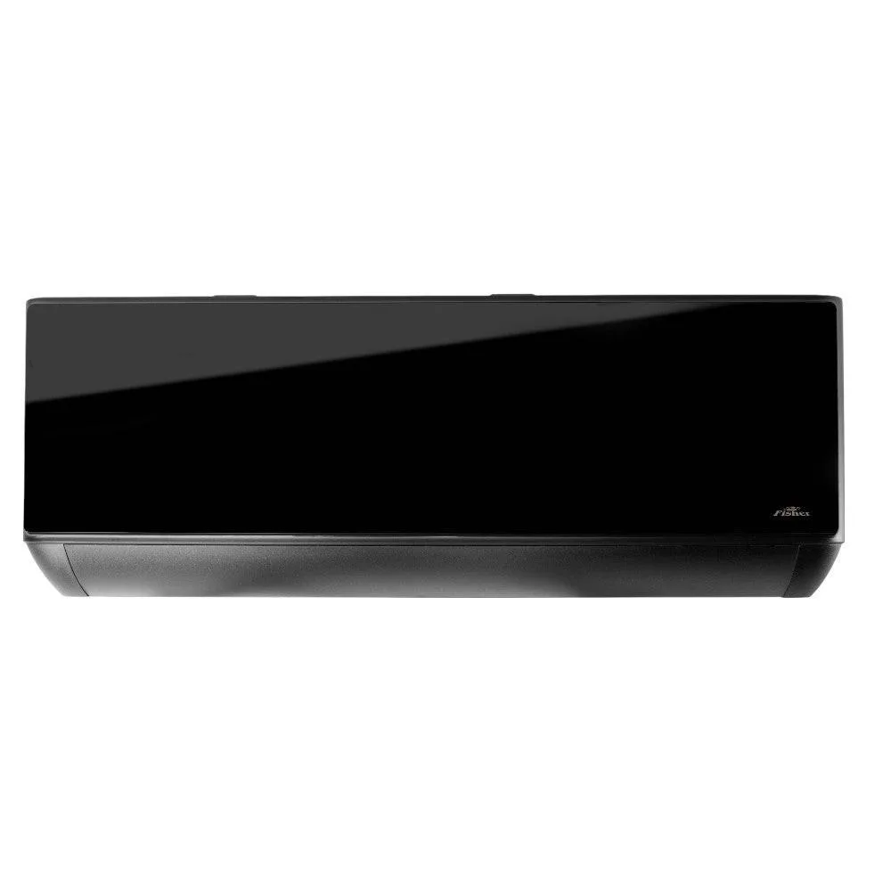 Aer condiționat Fisher Black, unitate interioară neagră lucioasă Aer condiționat Fisher Black, unitate interioară neagră lucioasă