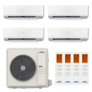 Set multisplit Fisher Comfort Plus 4 unități 3×9000+12000 BTU