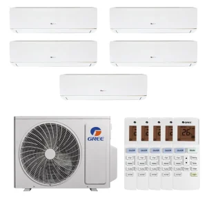 Multisplit Gree Free Match 5 unități 5×9000 BTU