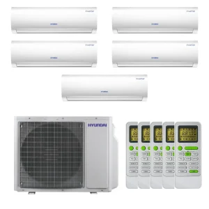 Set multisplit Hyundai 5 unități 5×9000 BTU