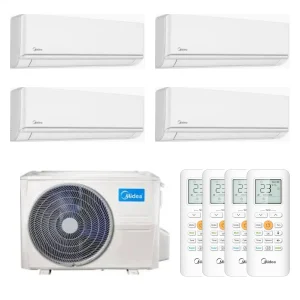 Set multisplit Midea Xtreme Dura 4 unități 4×9000 BTU