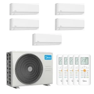 Set multisplit Midea Xtreme Dura 5 unități 5×9000 BTU