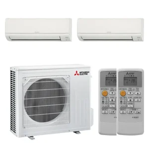 Set multisplit multisplit Mitsubishi Electric MSZ-DW 2 unități 2×12000 BTU